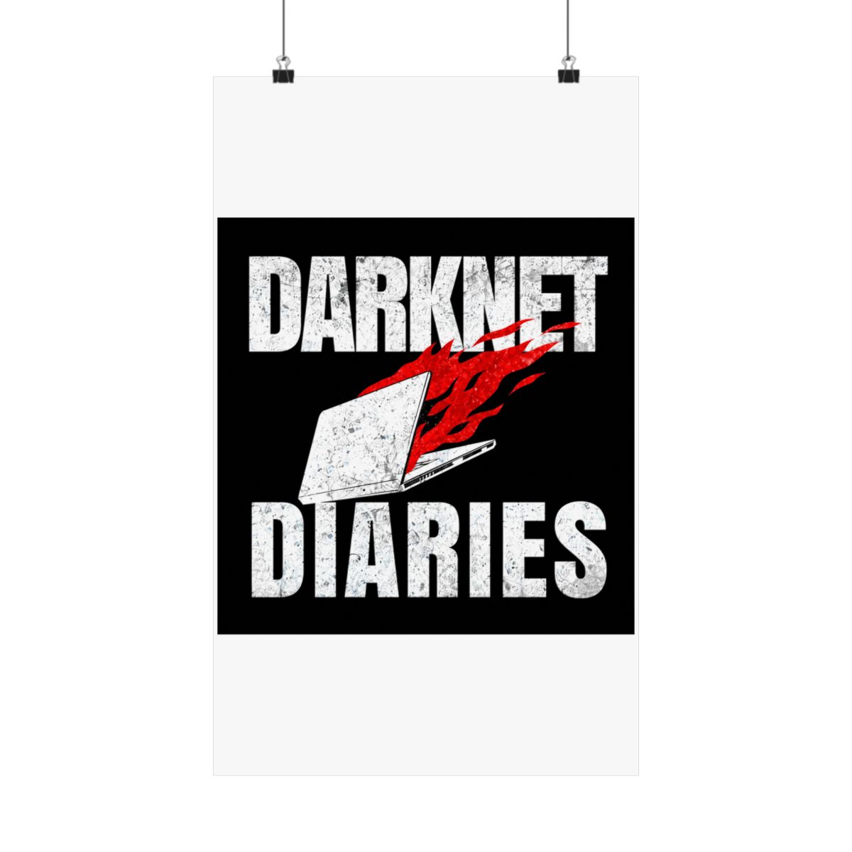 Darknet Diaries Logo Poster - alternate angle 5, merchandise