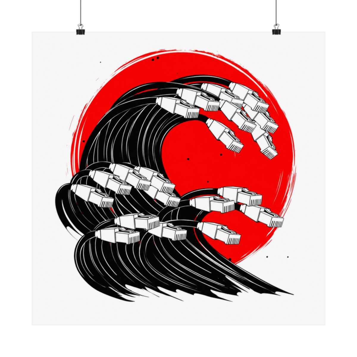 Crashing Wave Poster