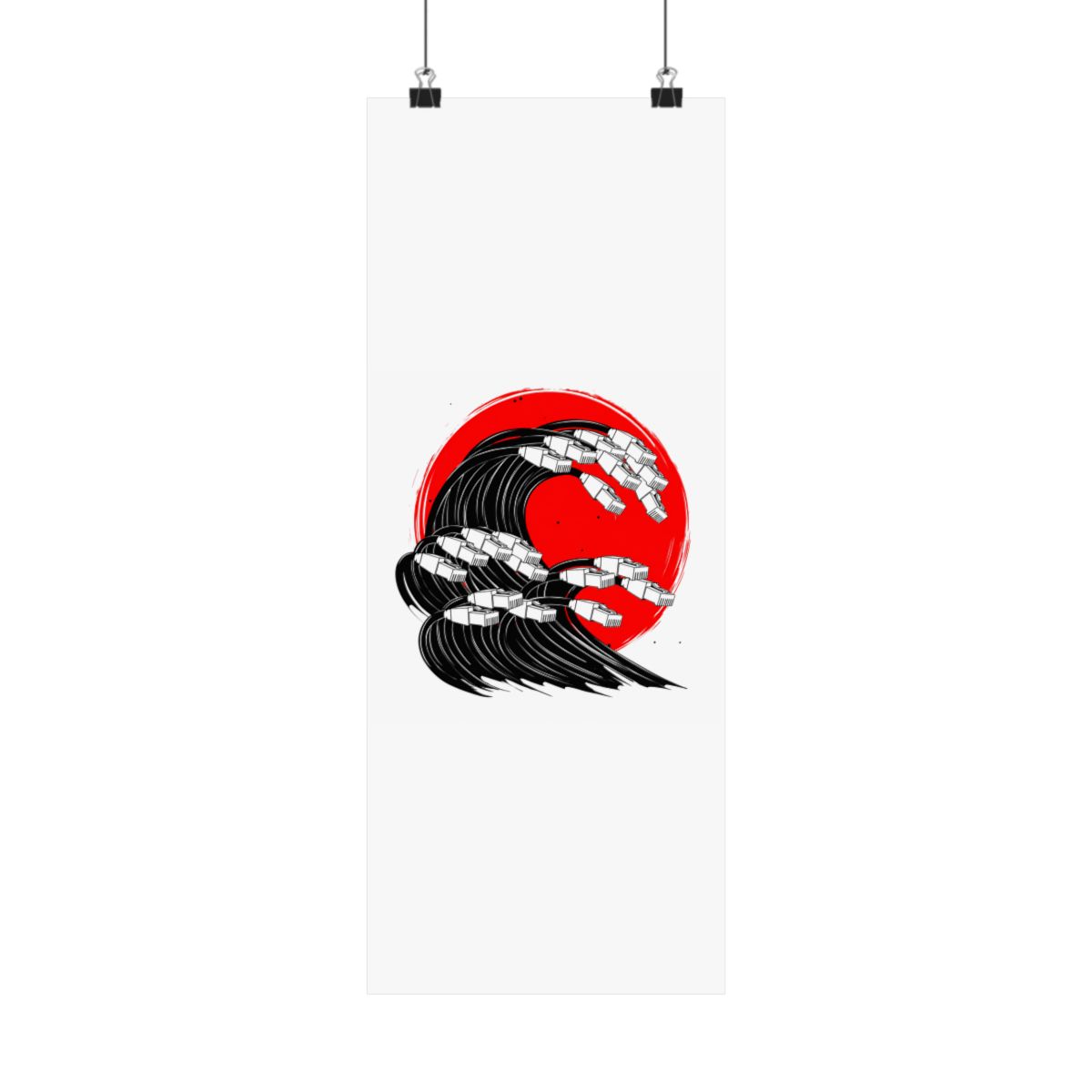 Crashing Wave Poster - alternate angle 3, merchandise