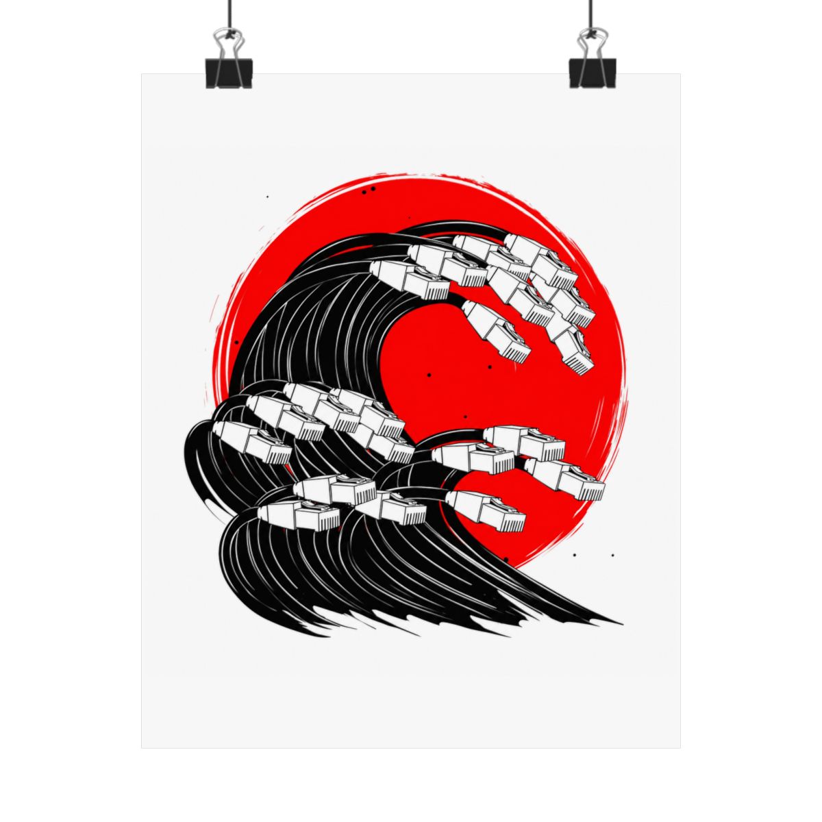 Crashing Wave Poster - alternate angle 1, merchandise