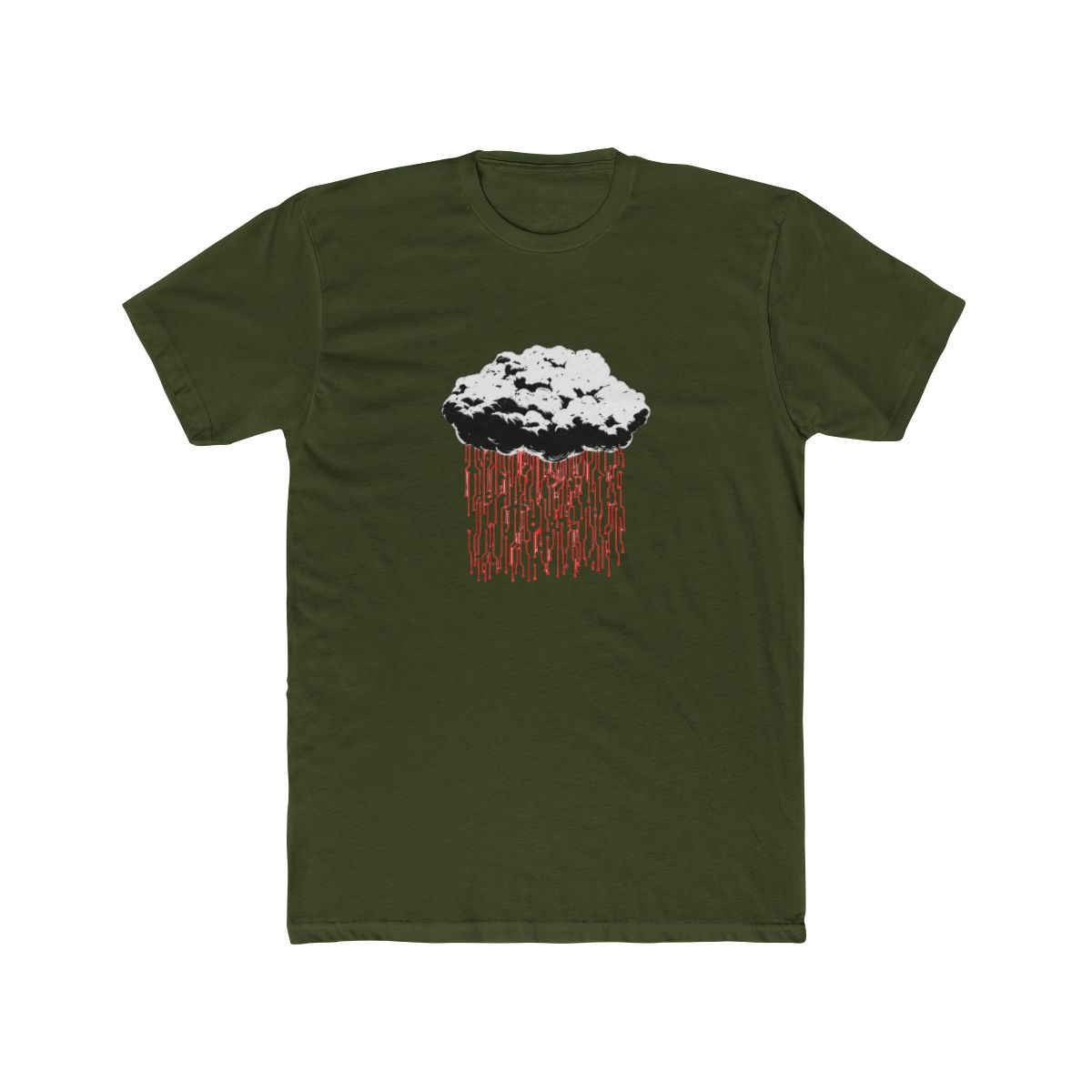Rain Byte - T Shirt - alternate angle 4, merchandise