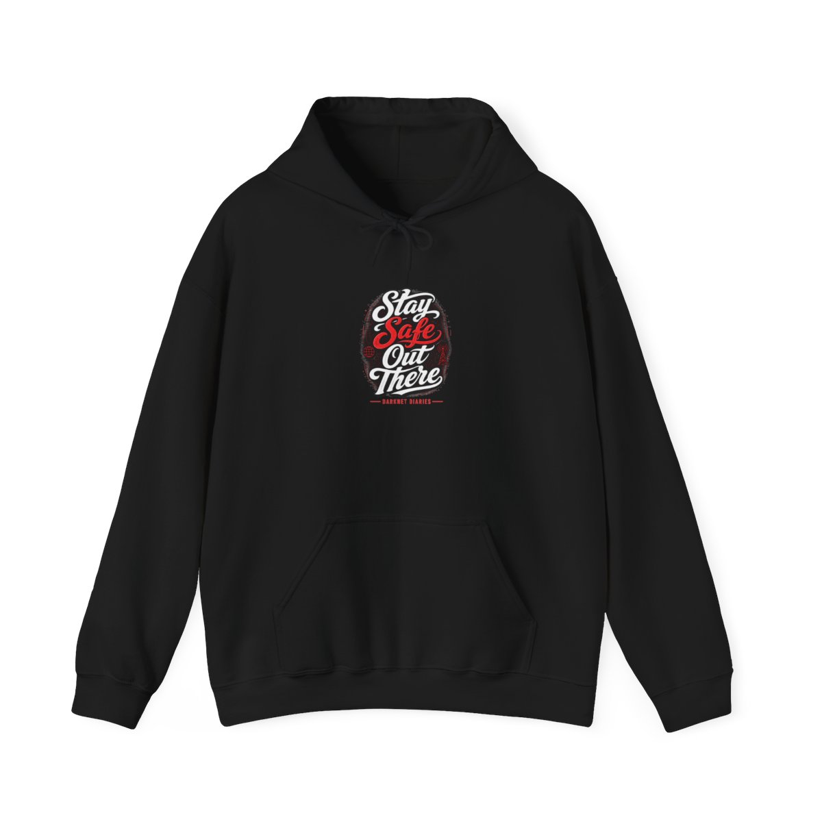 Darknet Diaries "Stay Safe Out There" Hoodie