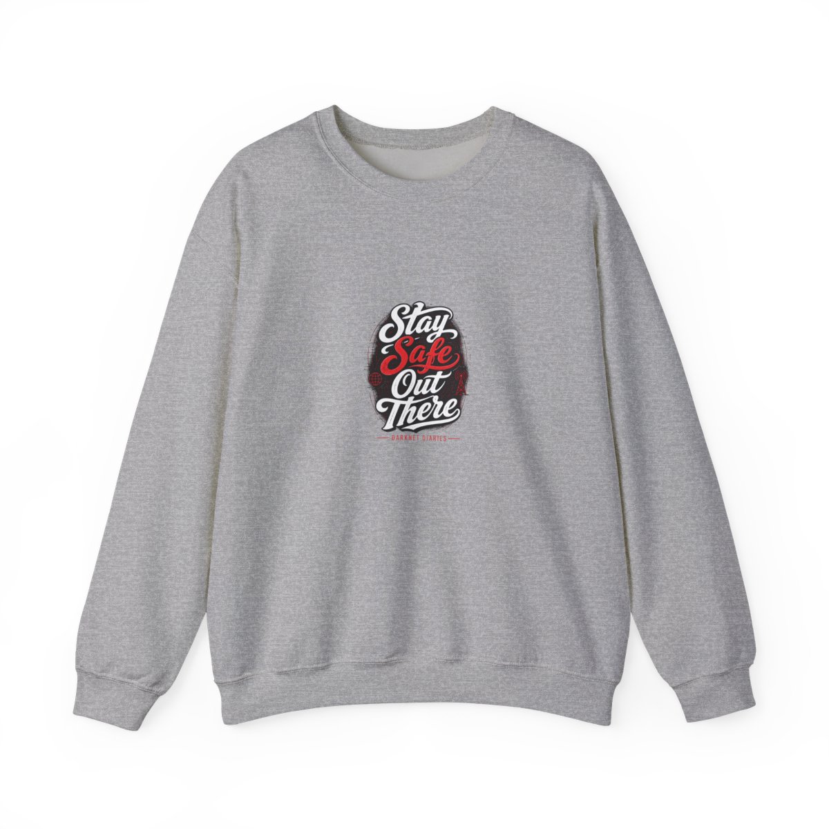 Darknet Diaries "Stay Safe Out There" Crewneck - alternate angle 5, merchandise