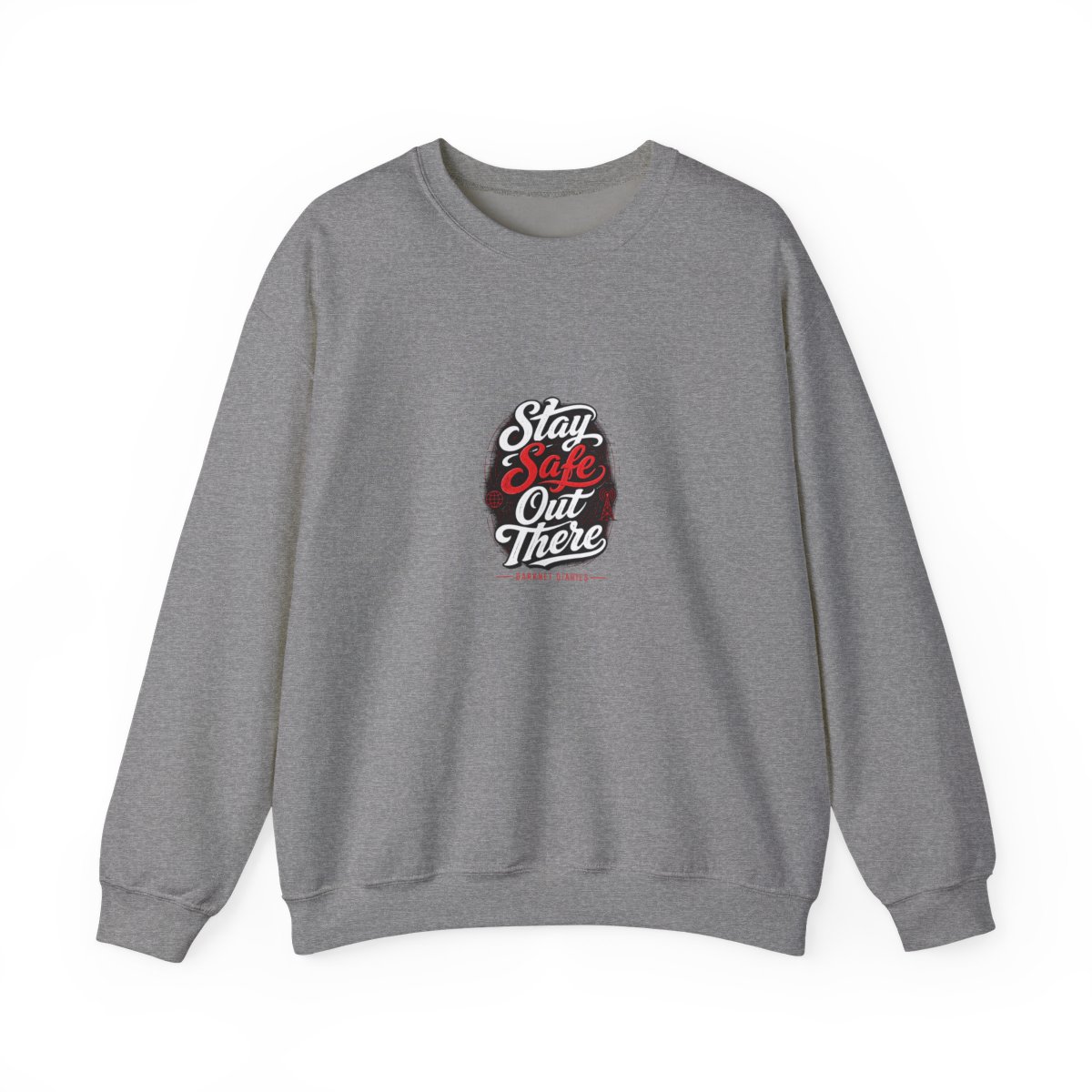 Darknet Diaries "Stay Safe Out There" Crewneck - alternate angle 2, merchandise