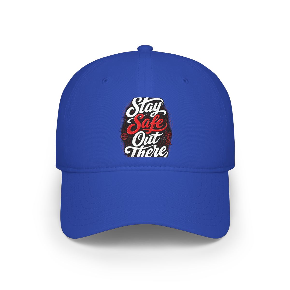 Darknet Diaries "Stay Safe Out There" Hat - alternate angle 5, merchandise