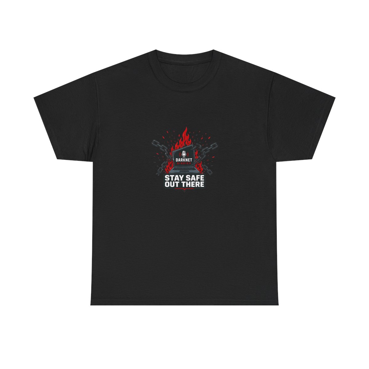 Darknet Diaries "Stay safe out there," Unisex Tee