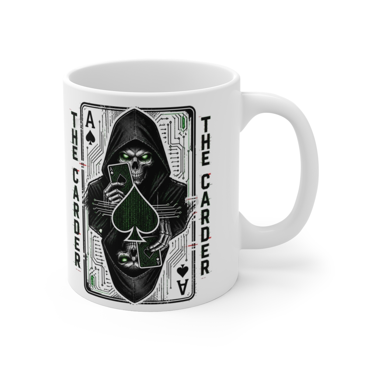 Darknet Diaries "The Carder" White Mug