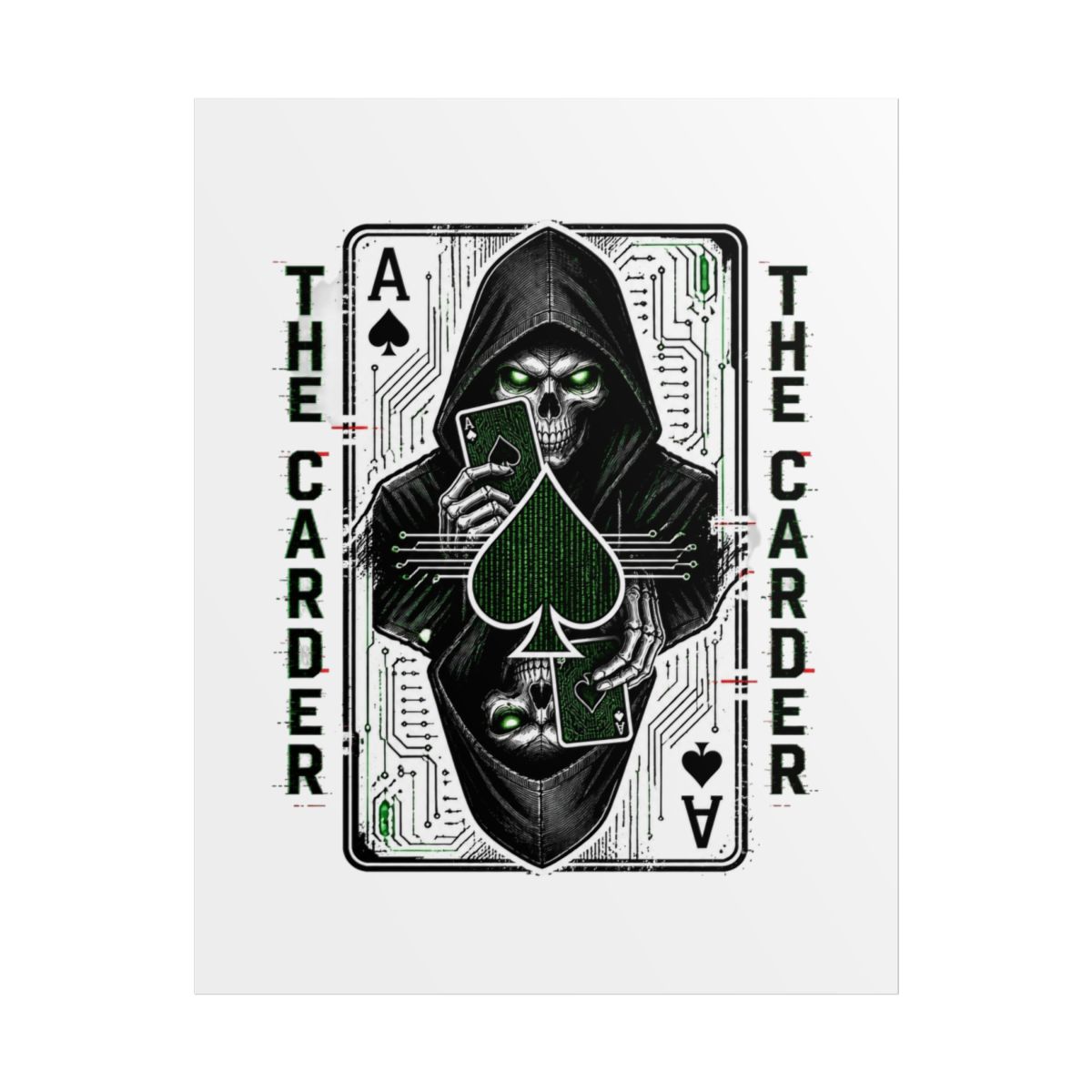 Darknet Diaries "The Carder" Poster - alternate angle 1, merchandise